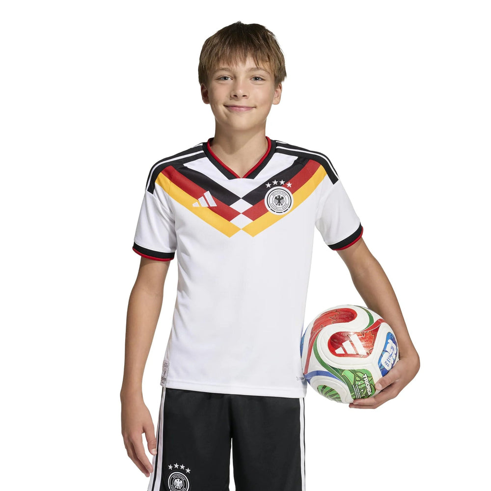 2026 Germany Youth Stadium Home Soccer Jersey White 