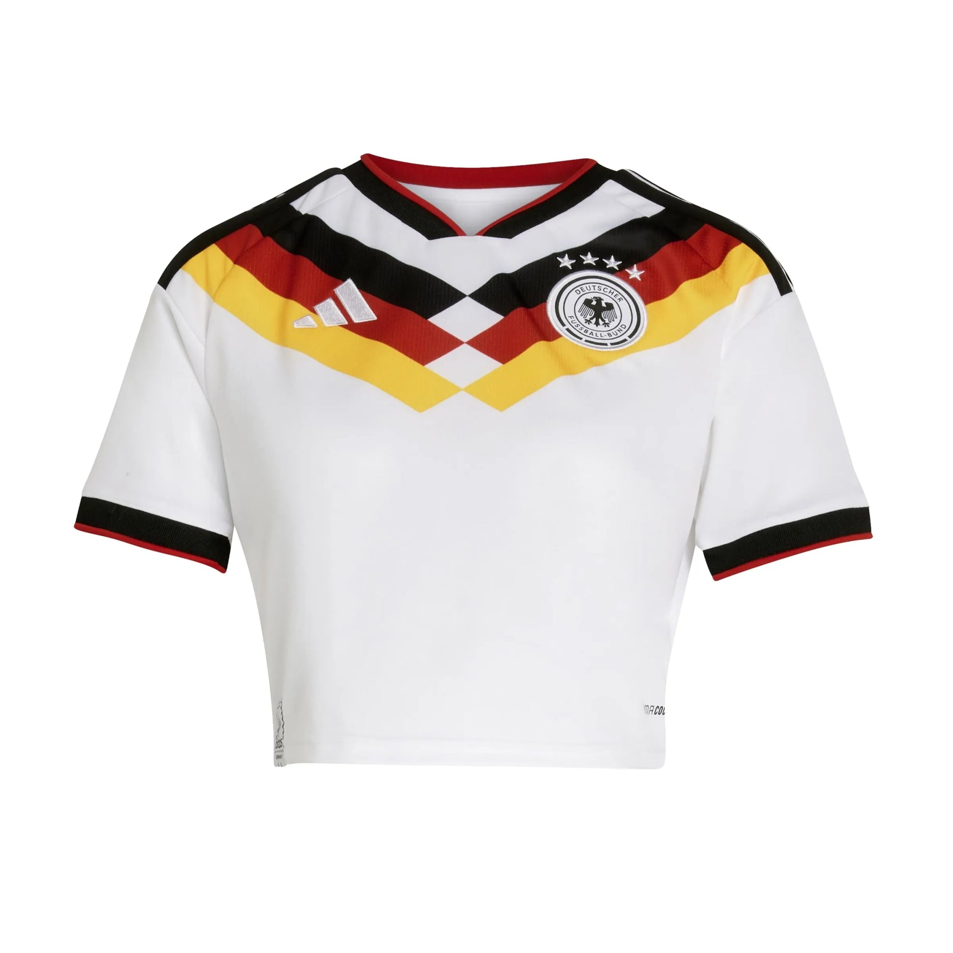 2026 Germany Women's Stadium Home Cropped Soccer Jersey 