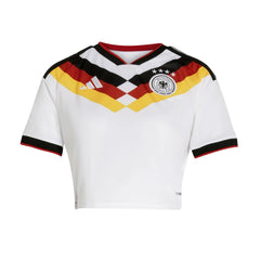 2026 Germany Women's Stadium Home Cropped Soccer Jersey 