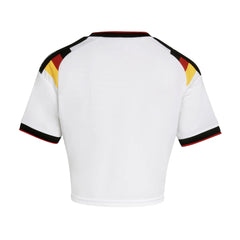 2026 Germany Women's Stadium Home Cropped Soccer Jersey 