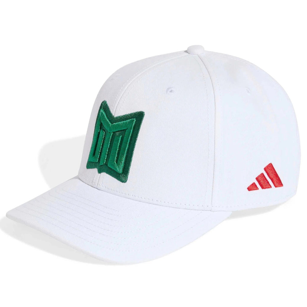 2026 Mexico Snapback Cap White / Better Scarlet 
