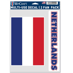 Netherlands Flag Multi-Use Decal (5.5"x7.75")