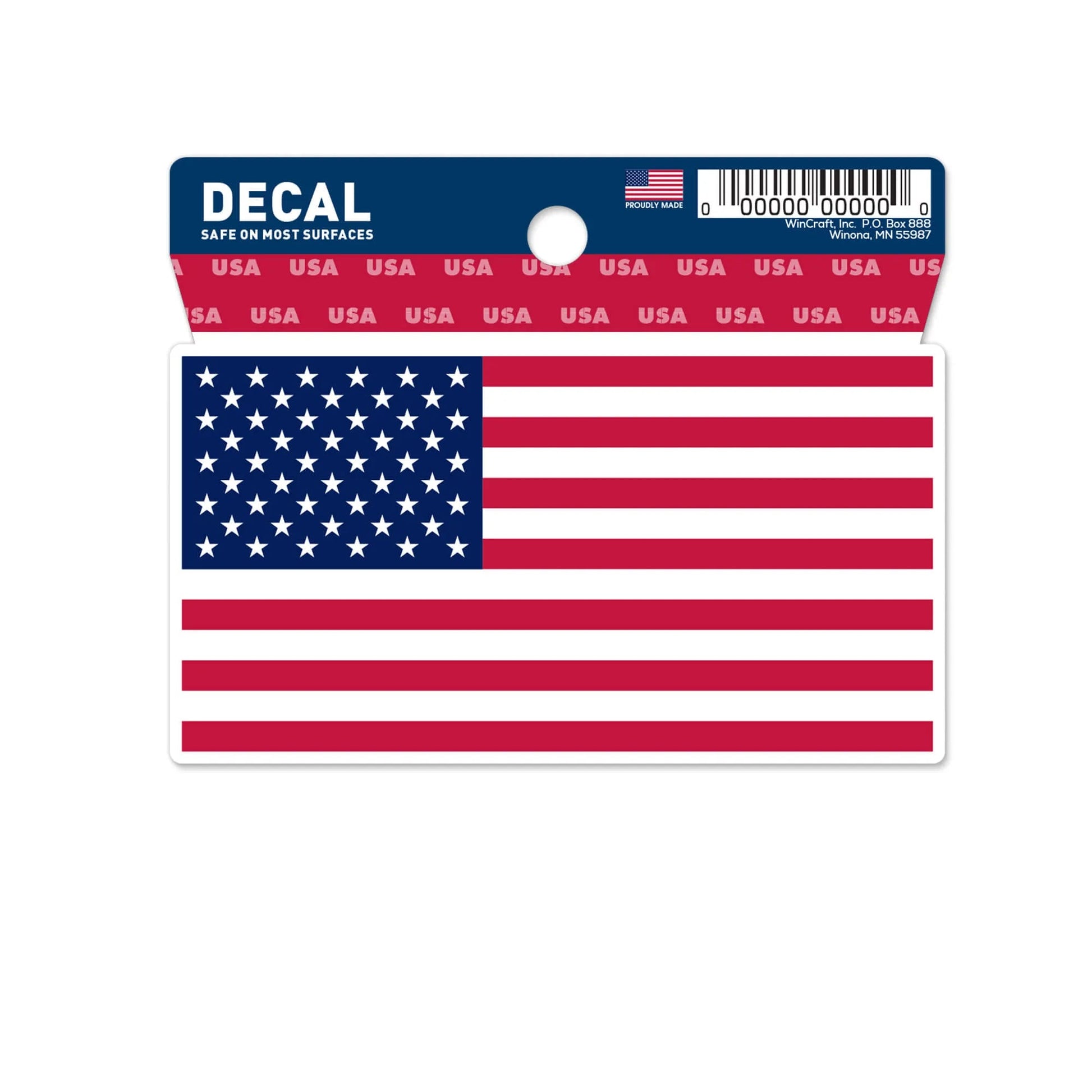 USA Flag Decal (3"x4")
