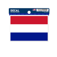 Netherlands Flag Decal (3"x4")