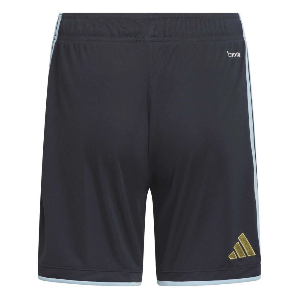 2026 Argentina Youth Home Shorts Night Navy / Icey Blue 
