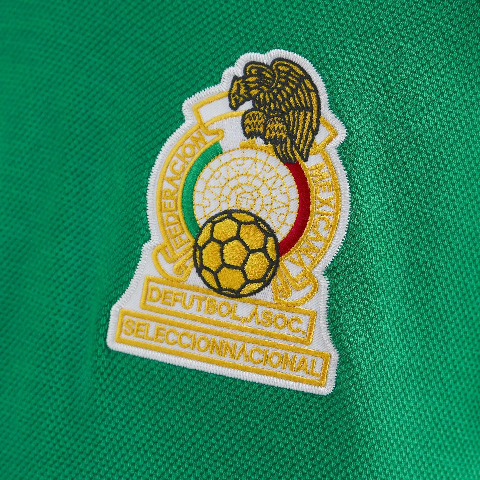 1986 Mexico Men's Retro Stadium Home Soccer Jersey Green 
