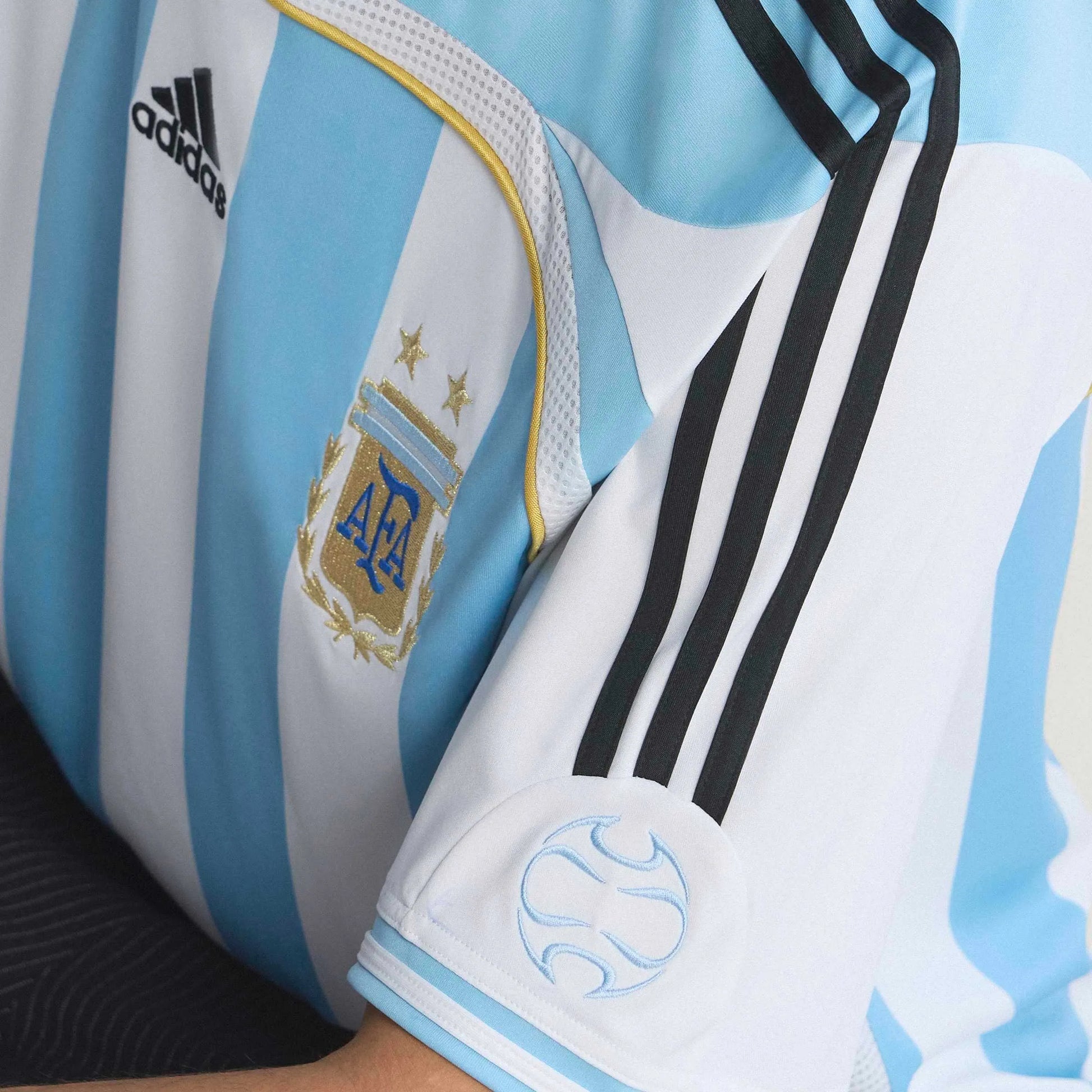 2006 Argentina Men's Retro Stadium Home Soccer Jersey