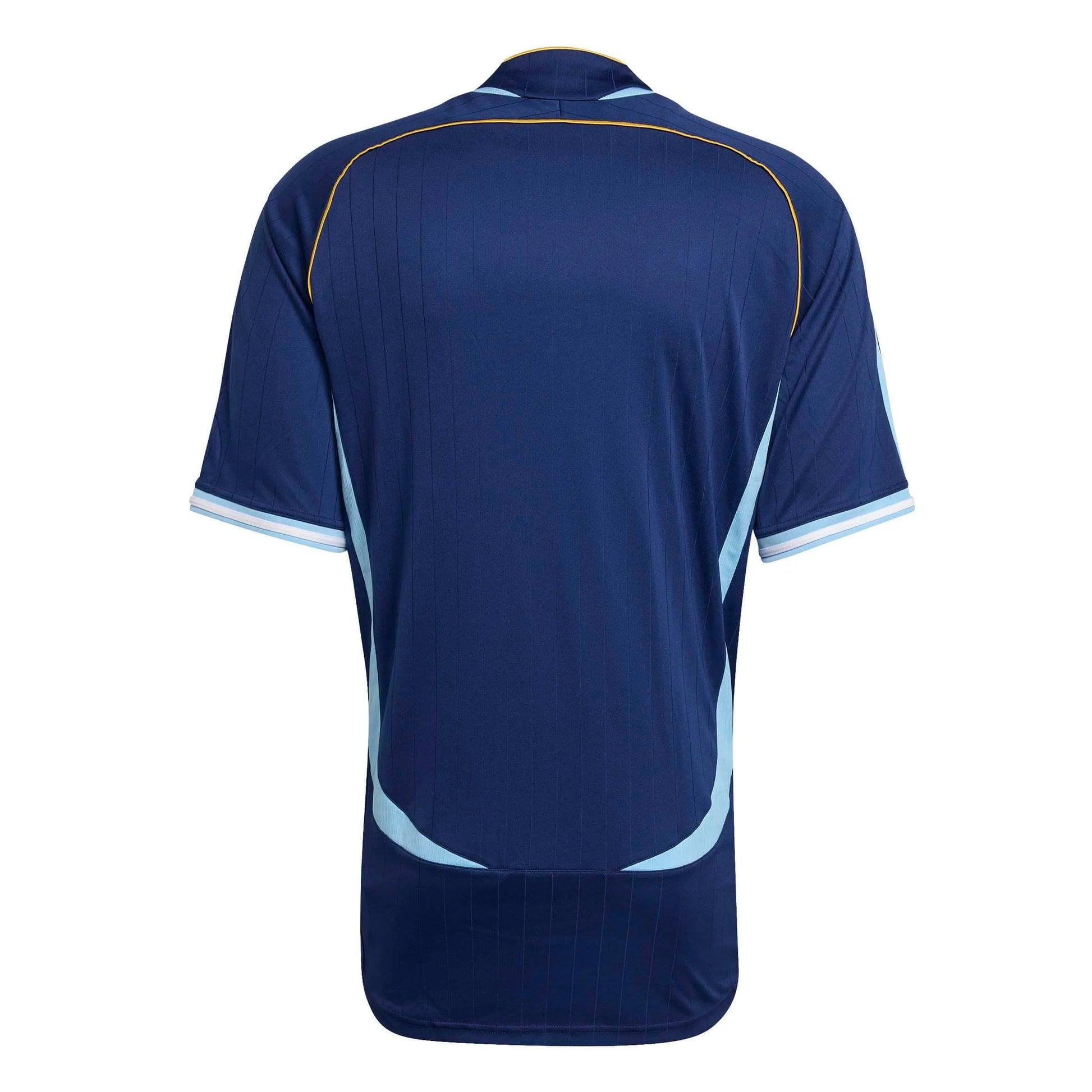 2006 Argentina Men's Retro Stadium Away Soccer Jersey Dark Blue 