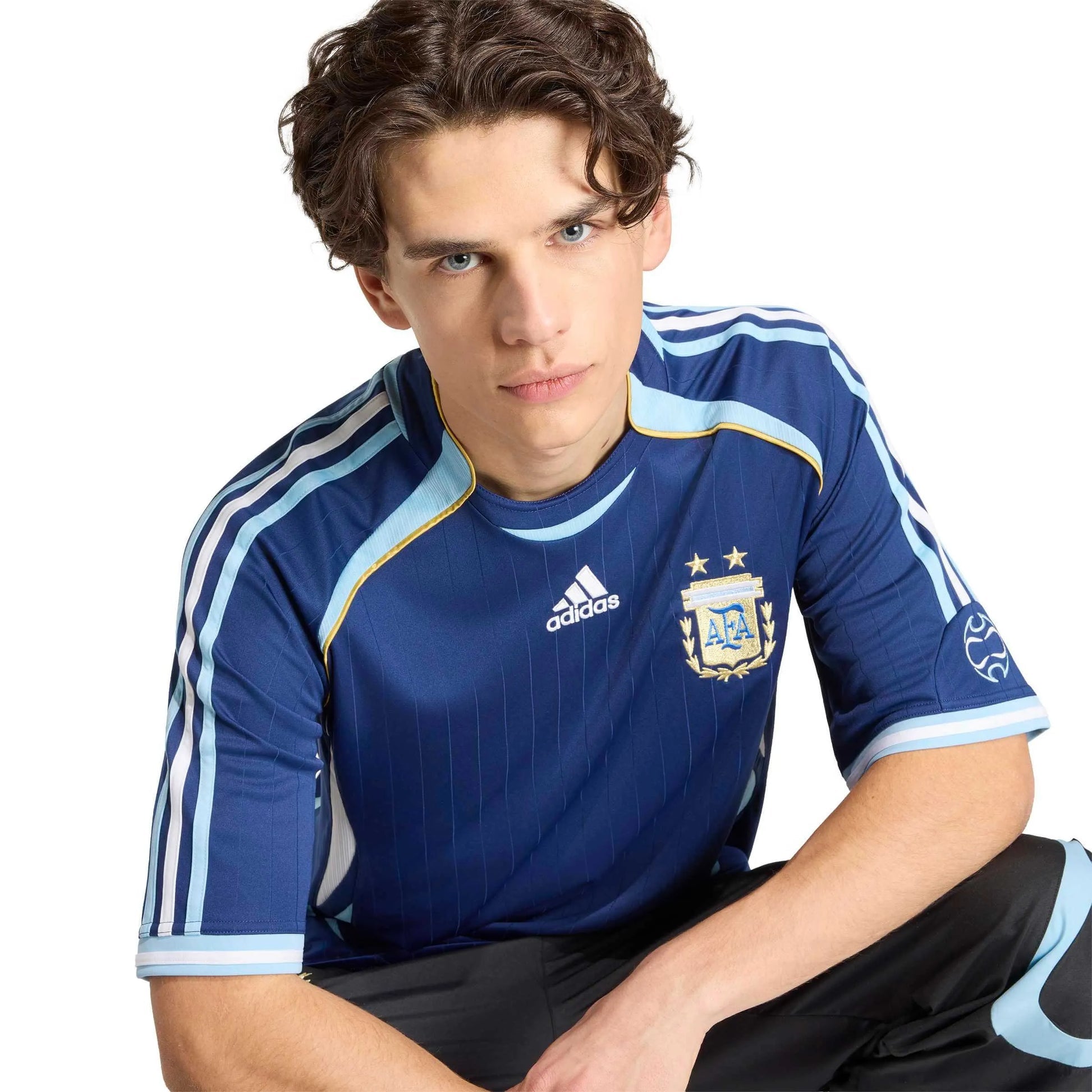 2006 Argentina Men's Retro Stadium Away Soccer Jersey