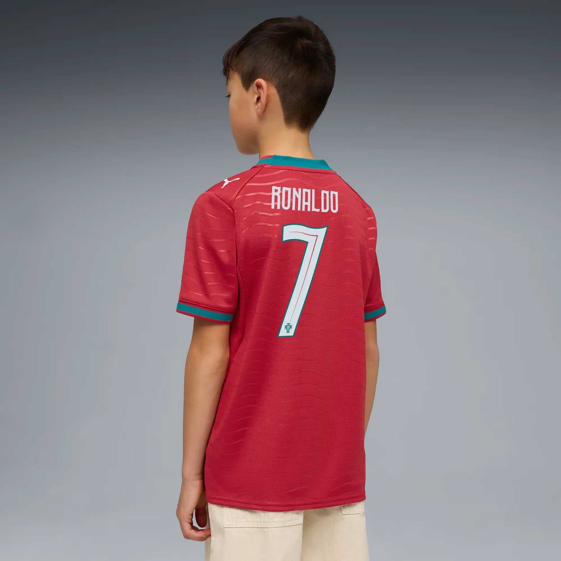 2026 Portugal Youth Stadium Home Ronaldo #7 Soccer Jersey