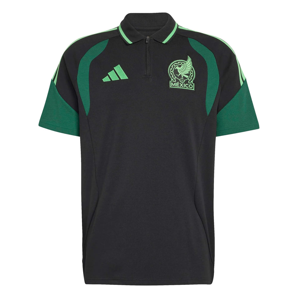 2026 Mexico Men's Tiro Polo Shirt Black / Green 