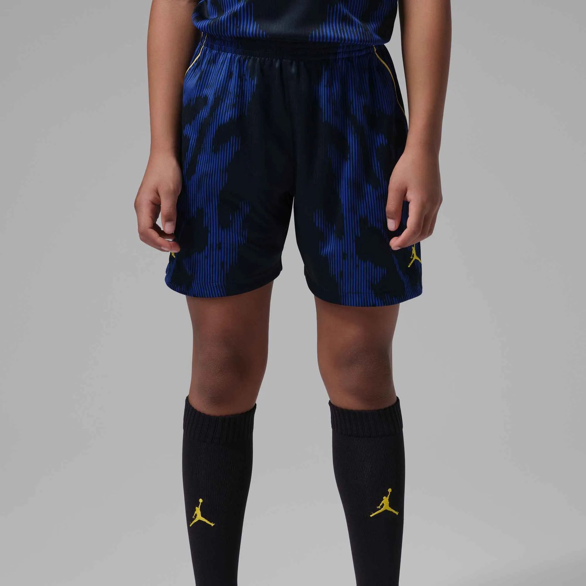 2026-27 Brazil Little Kids' Stadium Away Kit Old Royal/Black/P109C 