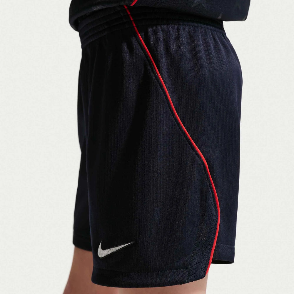 2026-27 USMNT Little Kid's Stadium Away Kit Dark Obsidian/Pure Platinum 