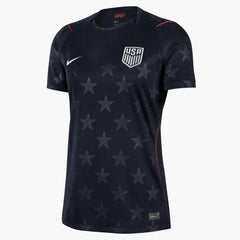 2026-27 USMNT Women's Stadium Away Soccer Jersey Dark Obsidian/Pure Platinum 