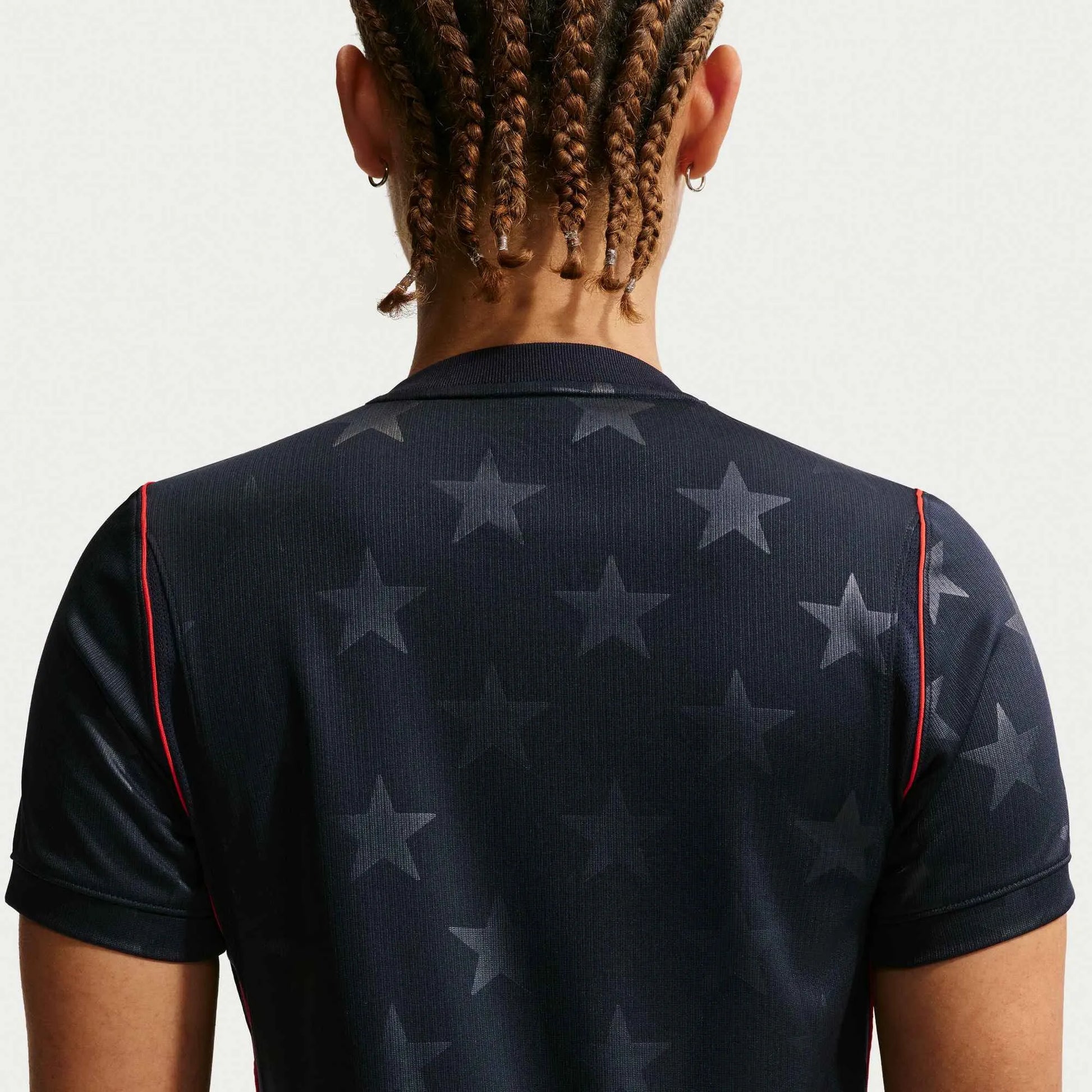 2026-27 USMNT Women's Stadium Away Soccer Jersey Dark Obsidian/Pure Platinum 