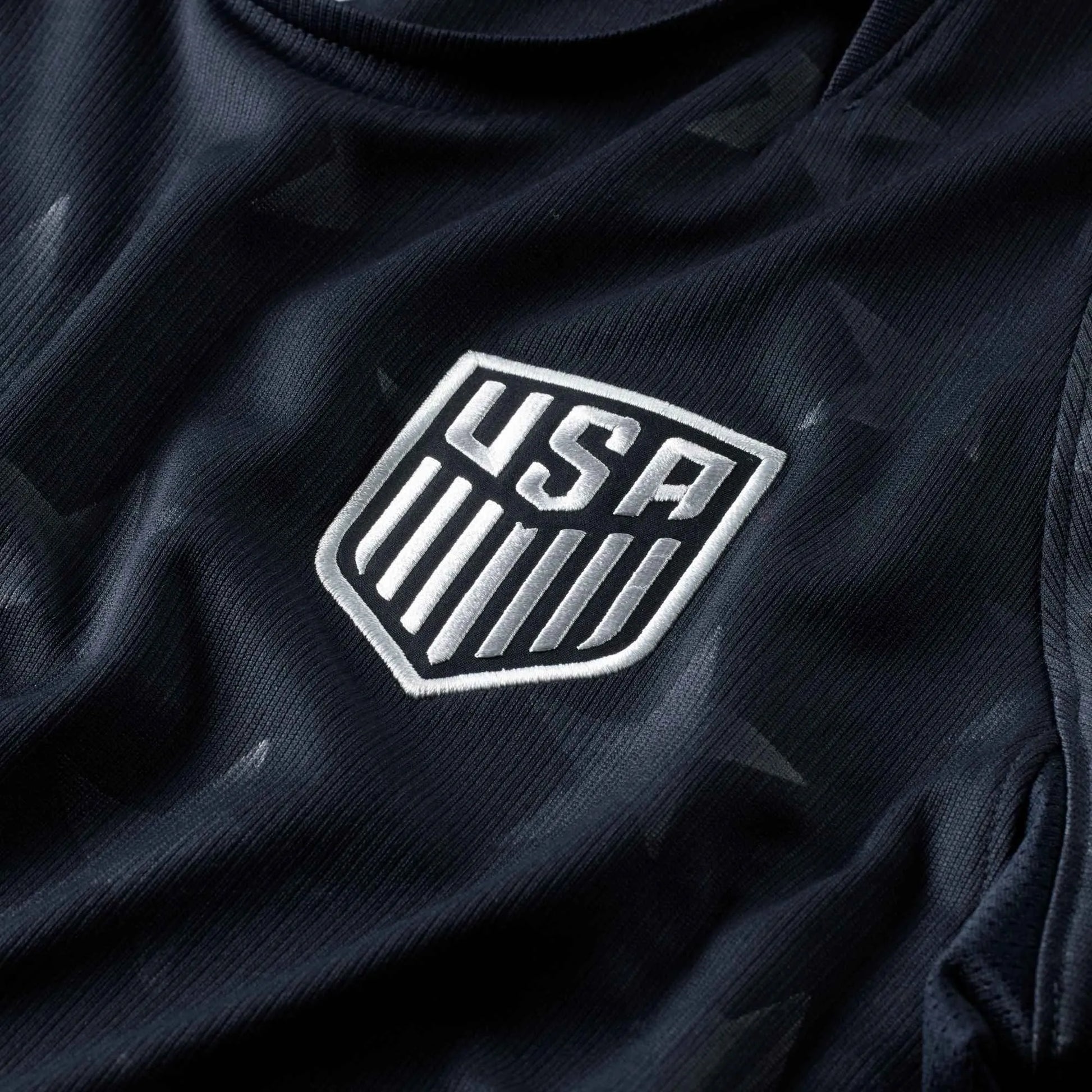 2026-27 USMNT Women's Stadium Away Soccer Jersey Dark Obsidian/Pure Platinum 