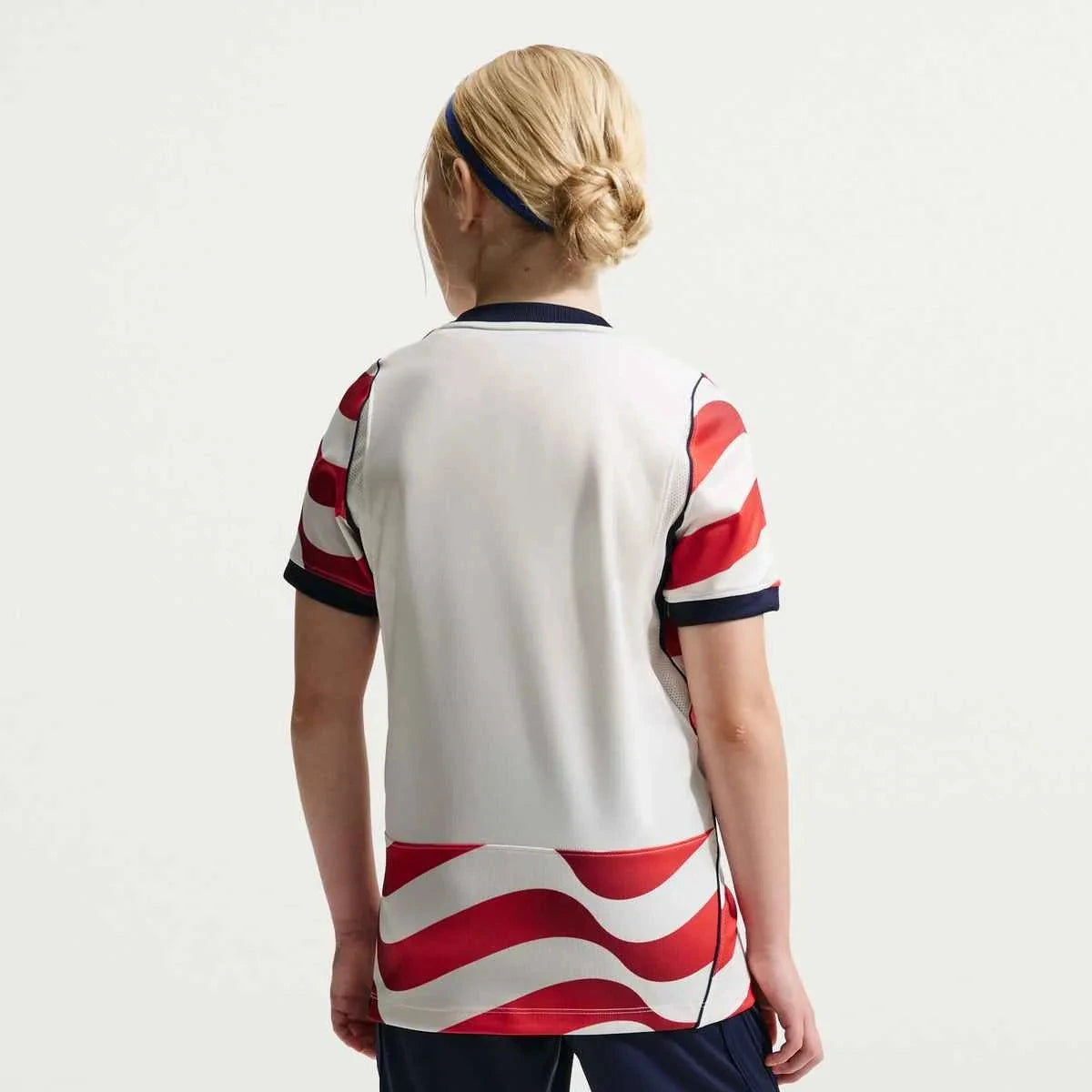 2026-27 USMNT Youth Stadium Home Soccer Jersey Sail/Midnight Navy/Midnight Navy 