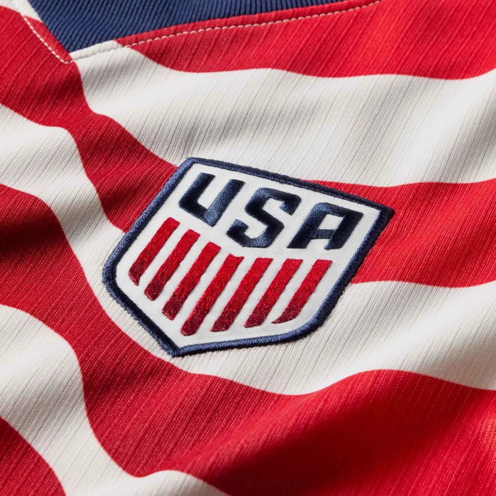2026-27 USMNT Youth Stadium Home Soccer Jersey Sail/Midnight Navy/Midnight Navy 