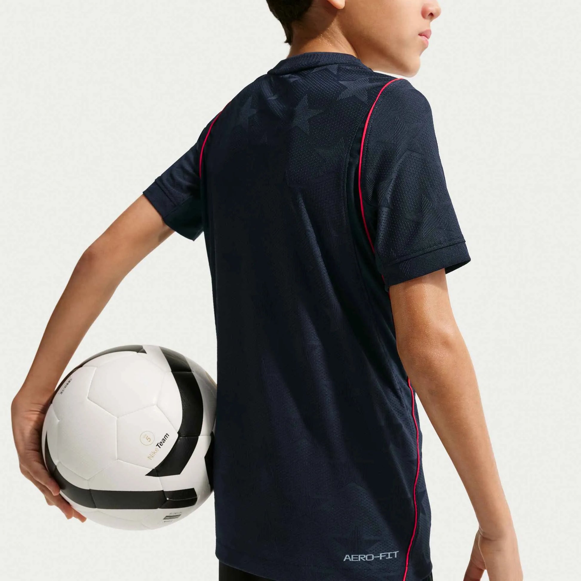 2026-27 USMNT Youth Authentic Away Soccer Jersey Dark Obsidian/Pure Platinum 