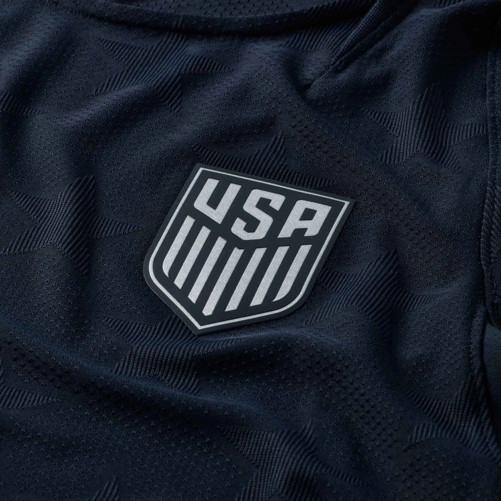 2026-27 USMNT Youth Authentic Away Soccer Jersey Dark Obsidian/Pure Platinum 