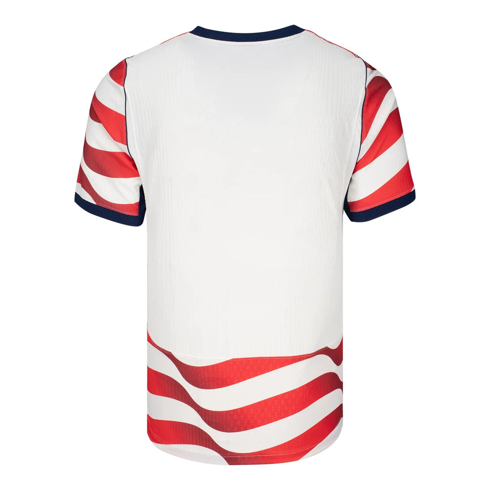 2026-27 USMNT Men's Authentic Home Player Soccer Jersey Sail/Midnight Navy/Midnight Navy 