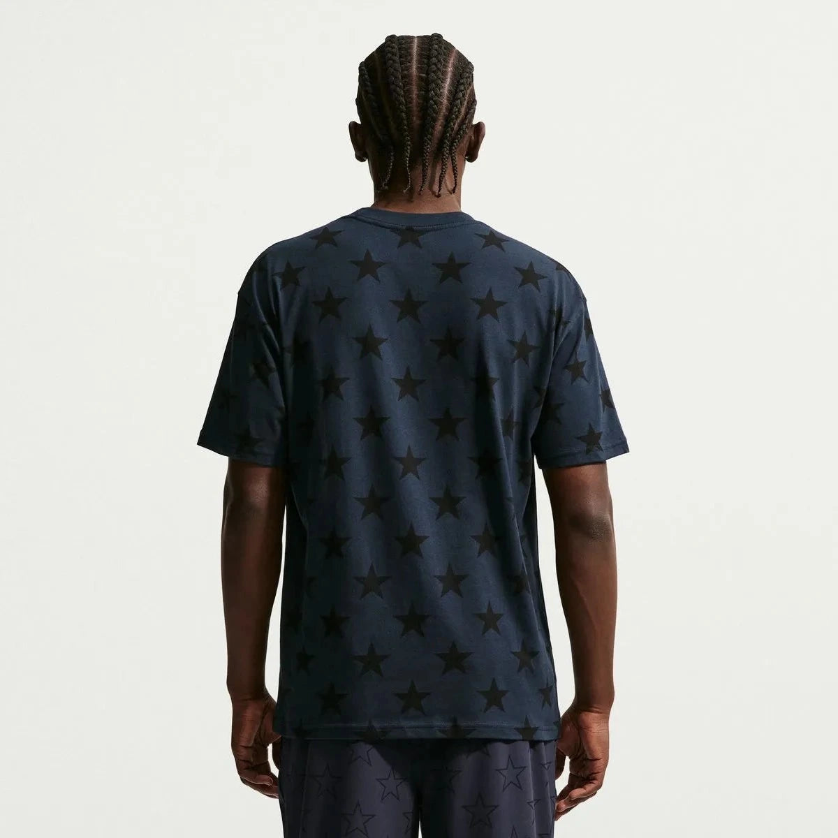 2026-27 USMNT Men's All Over Print Tee Dark Obsidian 