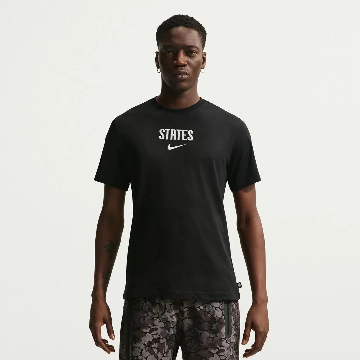 2026-27 USMNT Men's Wordmark Tee Black 
