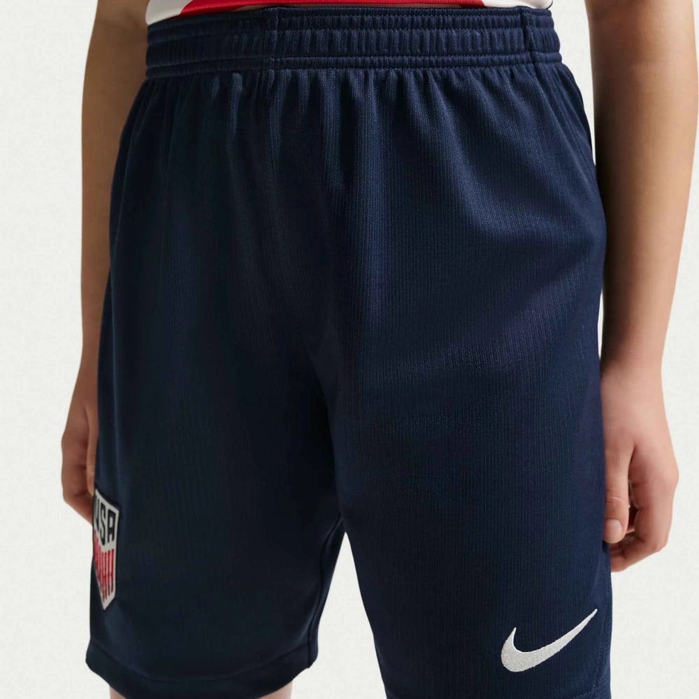 2026-27 USMNT Youth Stadium Home Shorts Midnight Navy/Sail 