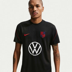2026-27 USMNT Men's Strike Top Black/Deep Royal Blue/Challenge Red 