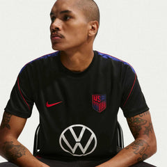2026-27 USMNT Men's Strike Top Black/Deep Royal Blue/Challenge Red 