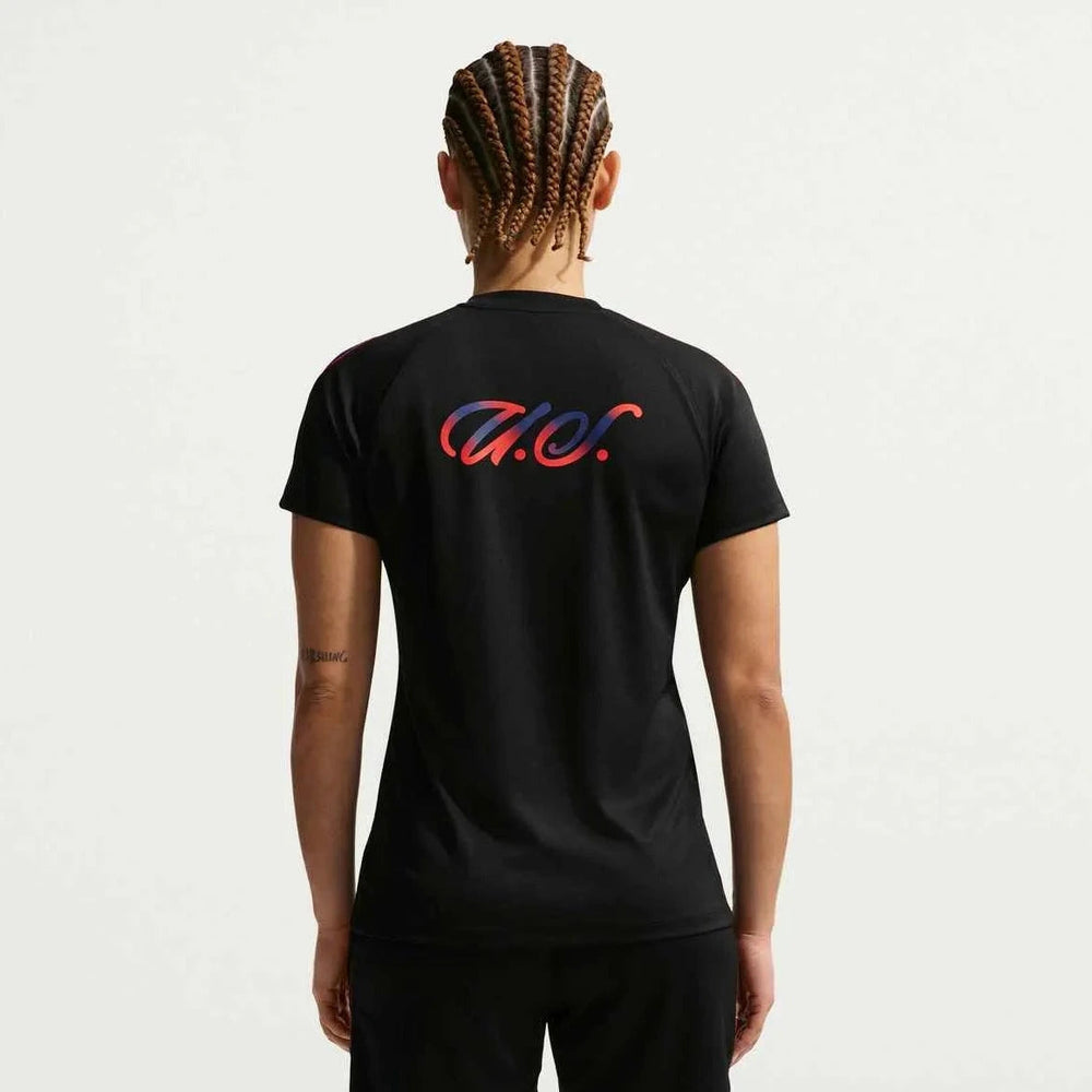 2026-27 USMNT Women's Strike Top Black/Black/Challenge Red 