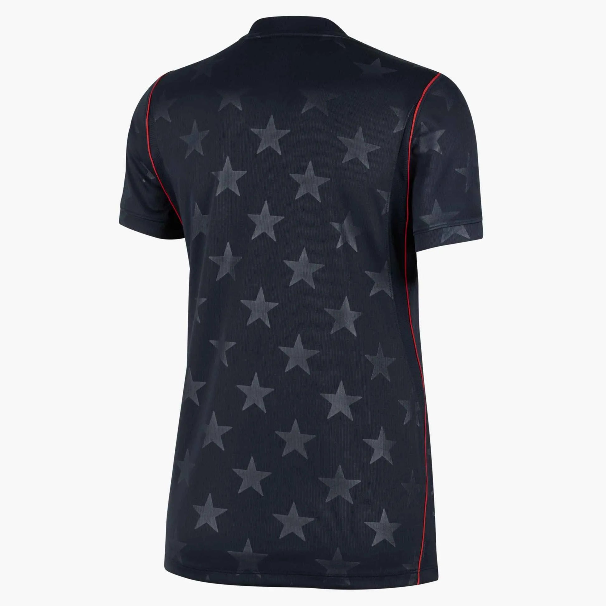 2026-27 USWNT Women's Stadium Away Soccer Jersey Dark Obsidian/Pure Platinum 