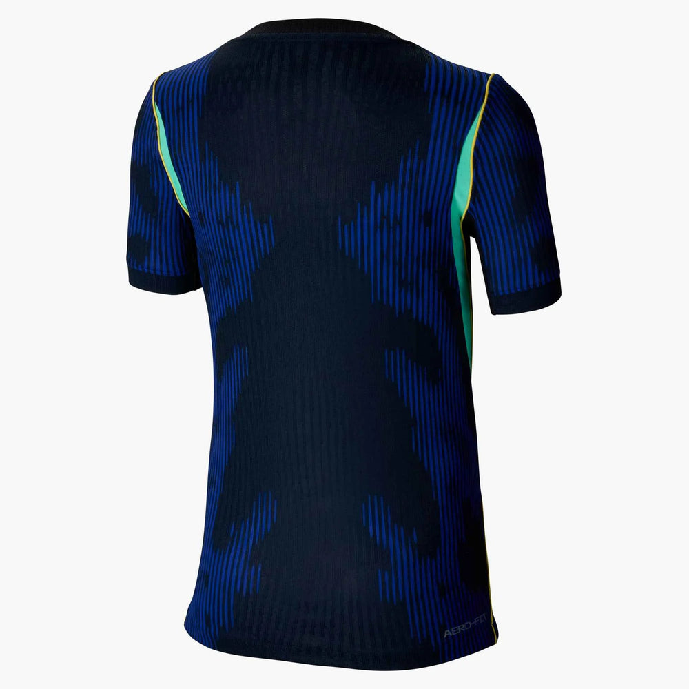 2026-27 Brazil Youth Authentic Away Soccer Jersey Old Royal/Black/P109C 