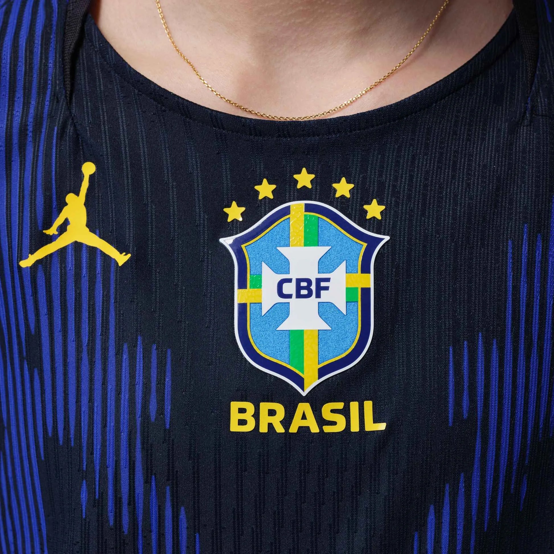 2026-27 Brazil Youth Authentic Away Soccer Jersey Old Royal/Black/P109C 
