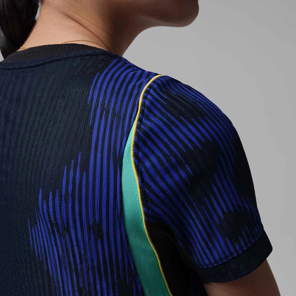2026-27 Brazil Youth Authentic Away Soccer Jersey Old Royal/Black/P109C 
