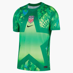 2026-27 USMNT Men's Stadium Goalkeeper Soccer Jersey Stadium Green/Black/Black 