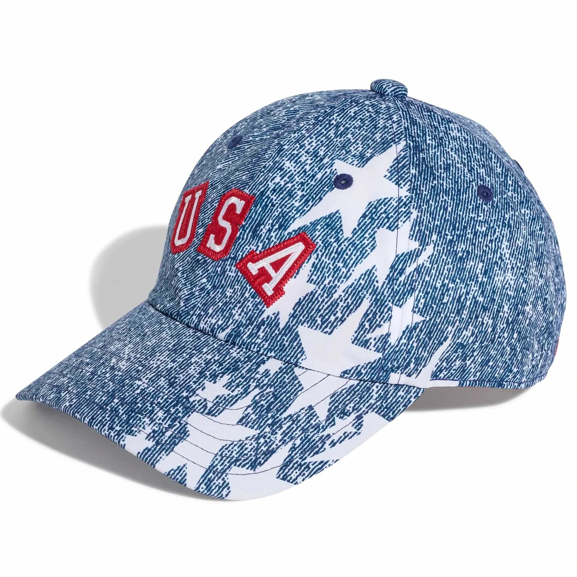USA Denim Graphic Cap White / Dark Blue / Power Red 