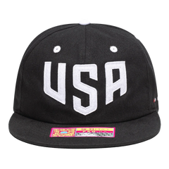Fan Ink Collection USA Bankroll Snapback Hat Black 
