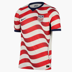 2026-27 USMNT Men's Authentic Home Soccer Jersey Sail/Midnight Navy/Midnight Navy 