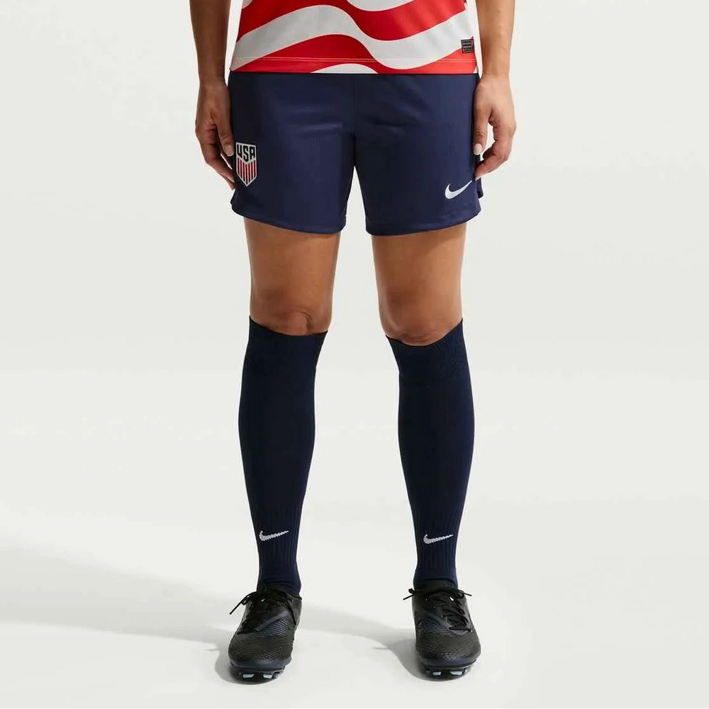 2026-27 USMNT Women's Stadium Home Shorts Midnight Navy/Sail 