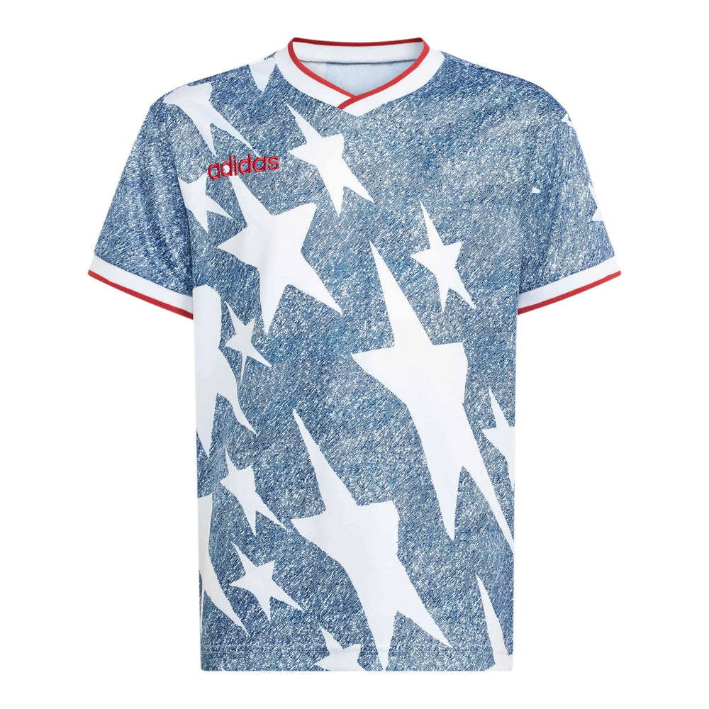 USA Youth Denim Graphic Jersey White / Dark Blue 