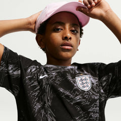 2026-27 England Youth All Over Print Tee Dark Steel Grey 