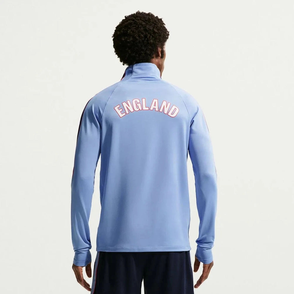 2026-27 England Men's Strike Drill Top Work Blue/Obsidian/White 