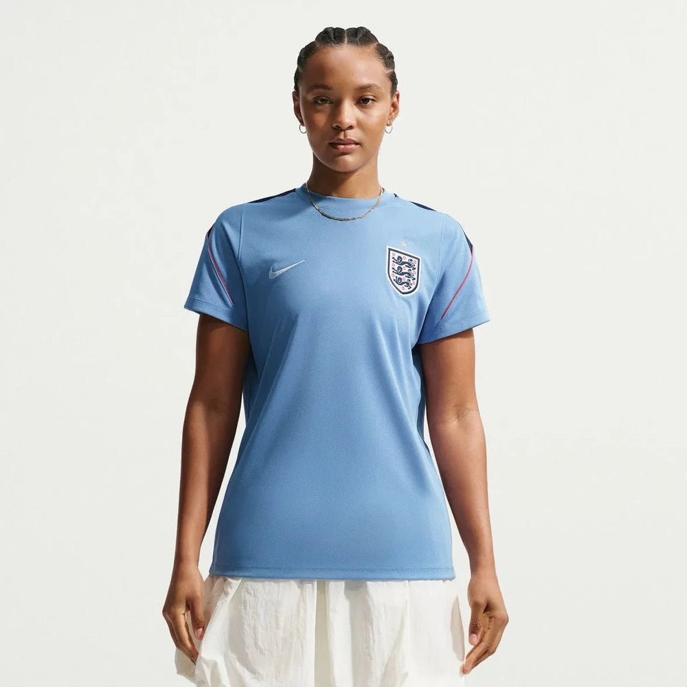 2026-27 England Women's Strike Top Work Blue/Obsidian/White 