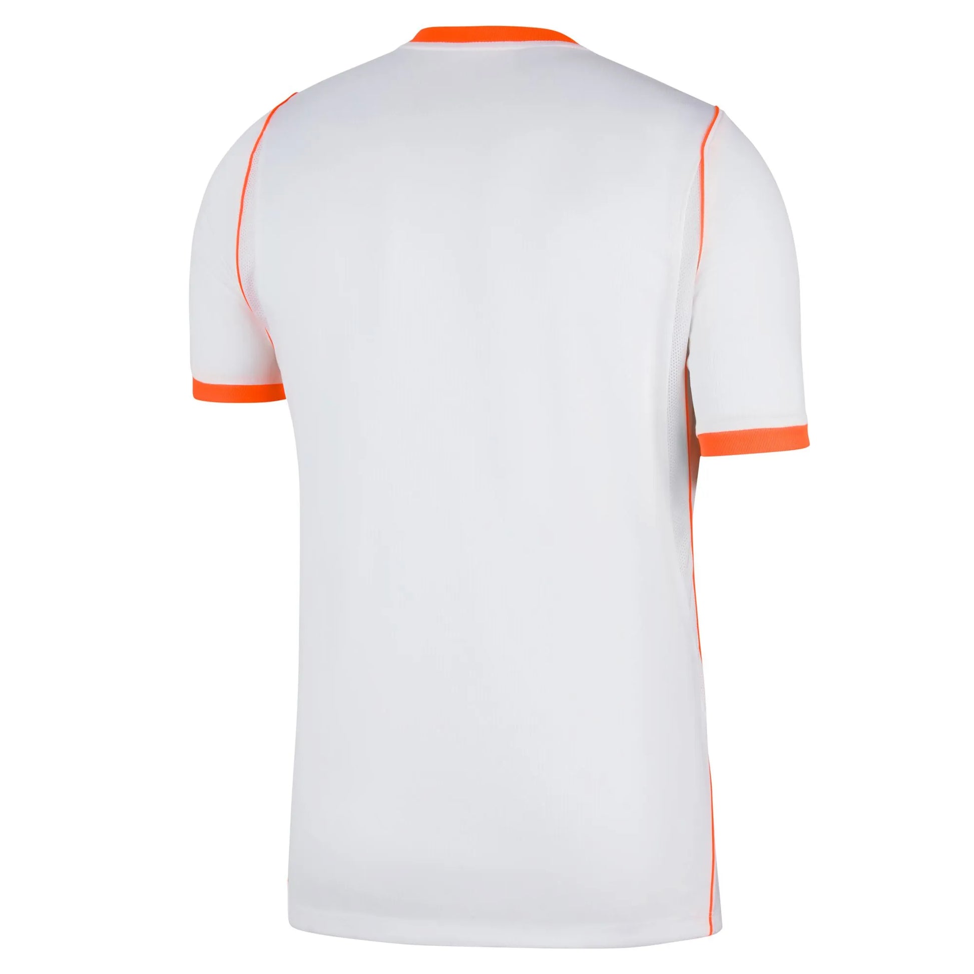 2026-27 Netherlands Men's Stadium Away Soccer Jersey White/Hyper Crimson/Black 