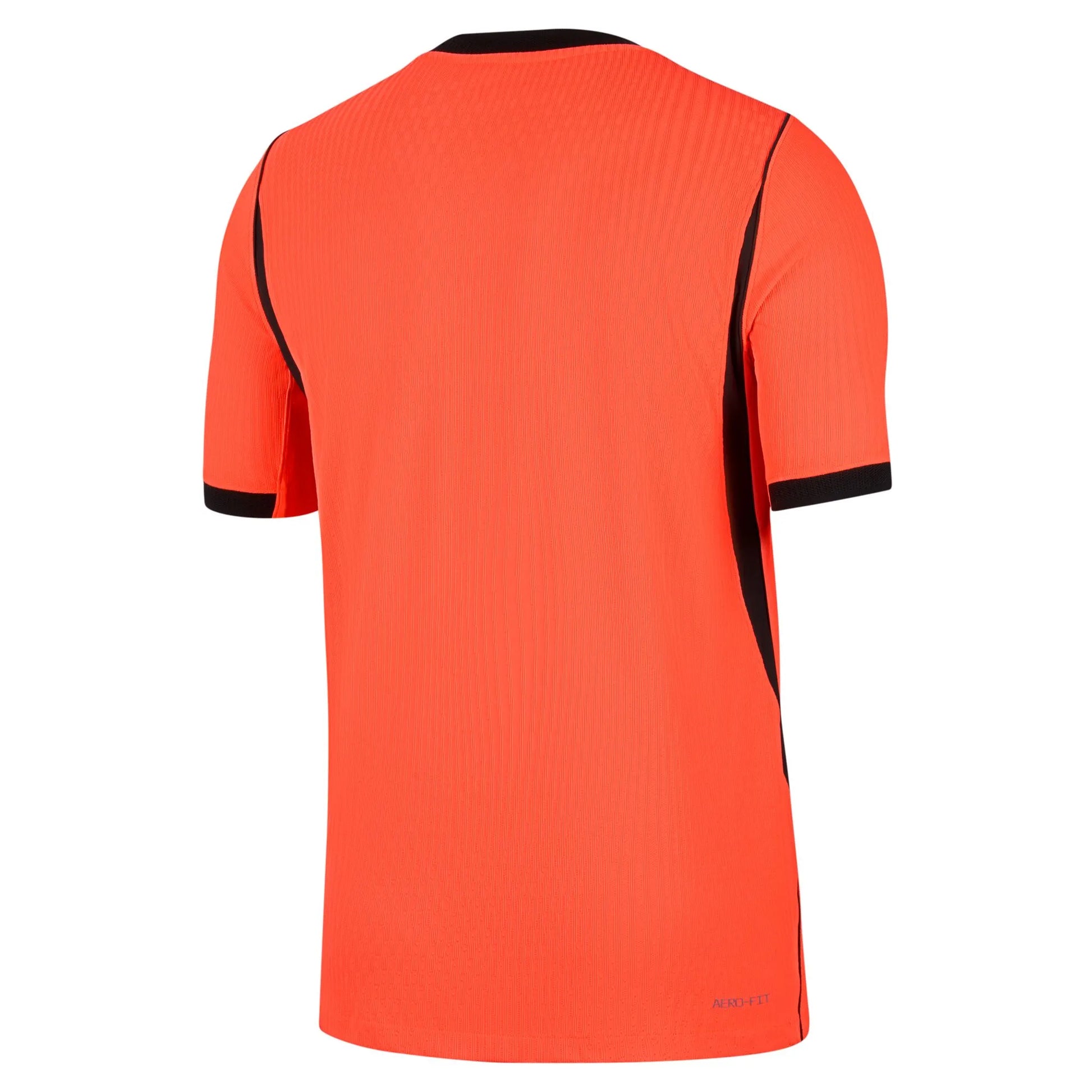 2026-27 Netherlands Men's Authentic Home Soccer Jersey Hyper Crimson/Black 