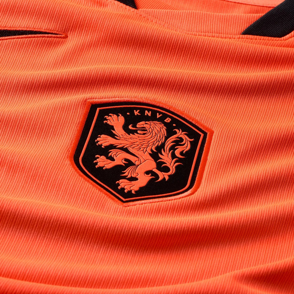2026-27 Netherlands Women's Stadium Home Soccer Jersey Hyper Crimson/Black 