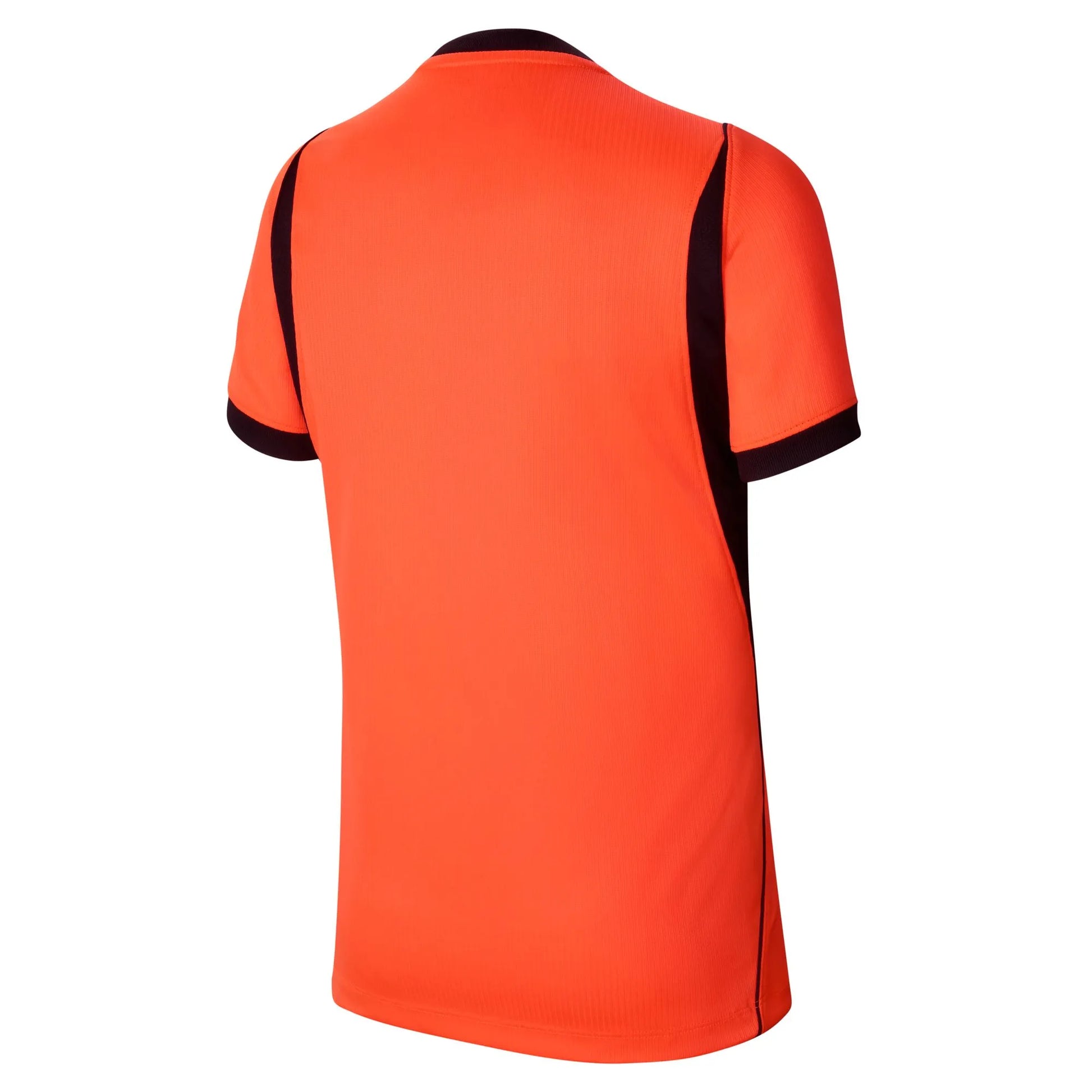 2026-27 Netherlands Youth Stadium Home Soccer Jersey Hyper Crimson/Black 