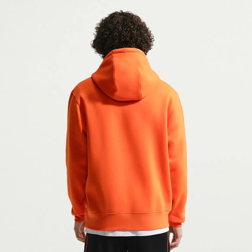 2026-27 Netherlands Men's Club Pullover Hoodie Safety Orange/Black 