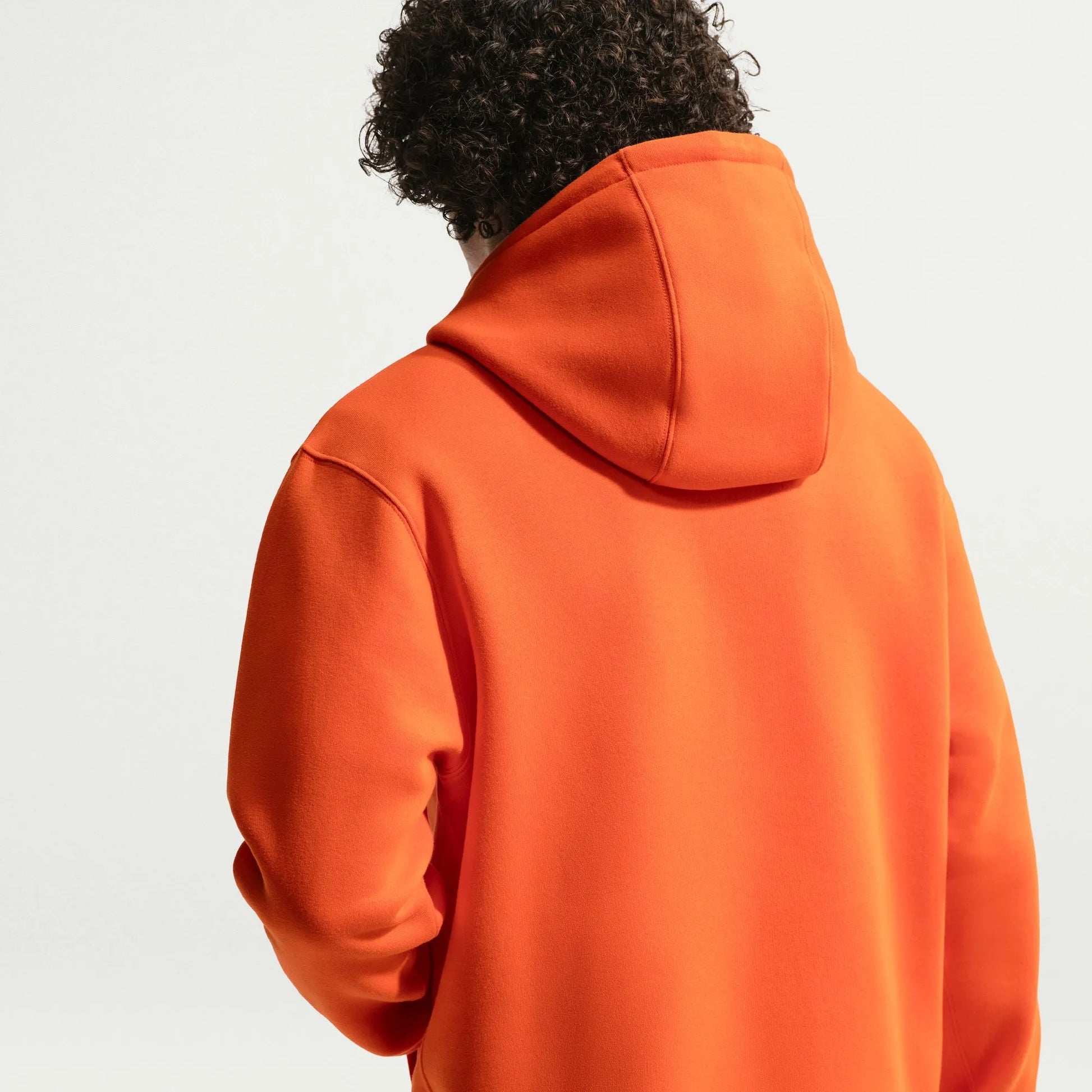 2026-27 Netherlands Men's Club Pullover Hoodie Safety Orange/Black 